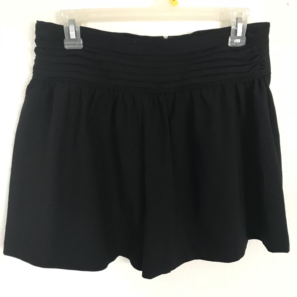 Black dress shorts